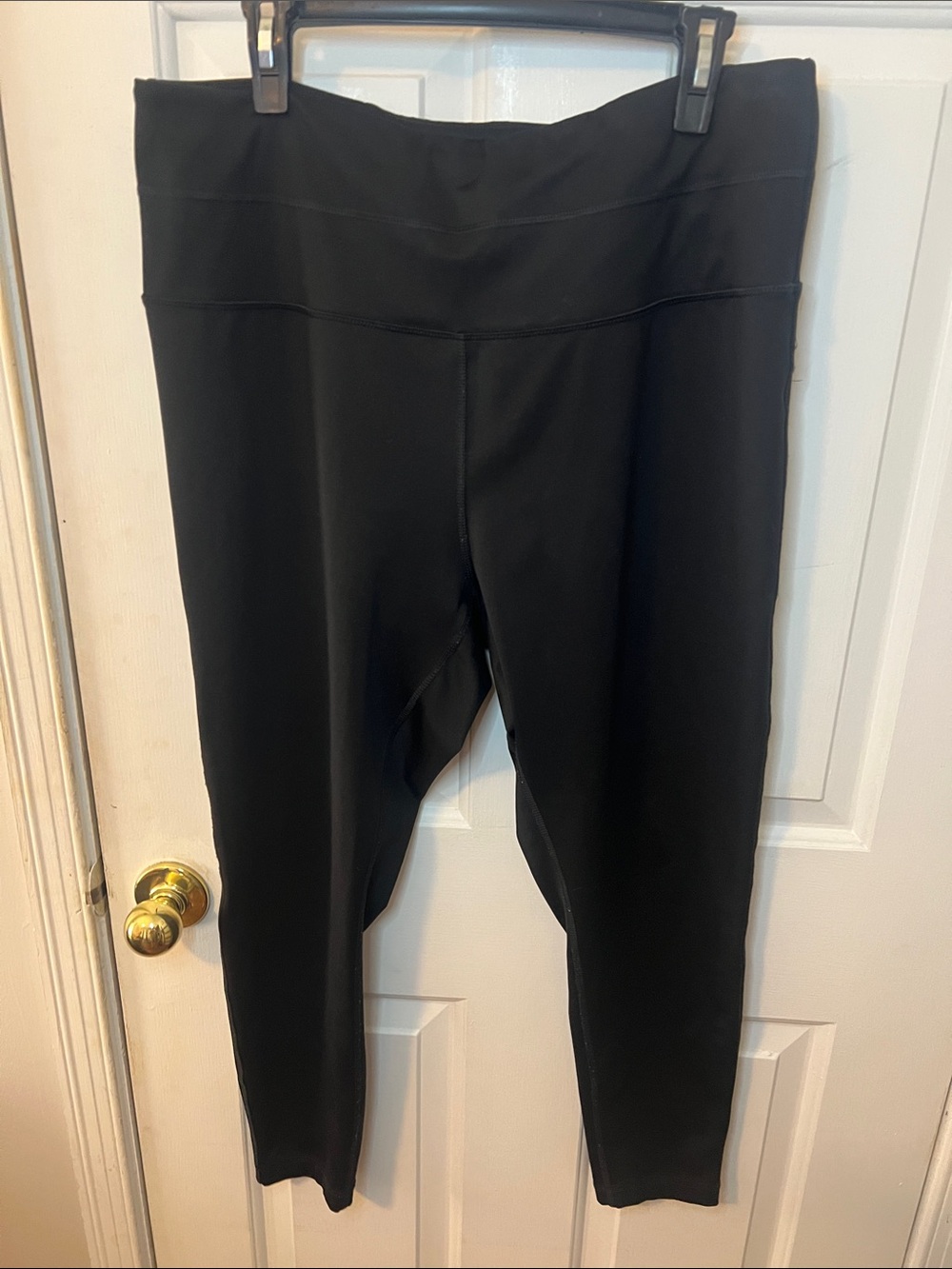 ZELOS Black High-Rise Performance Leggings